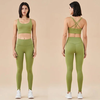 Seamless Leggings Workout SET