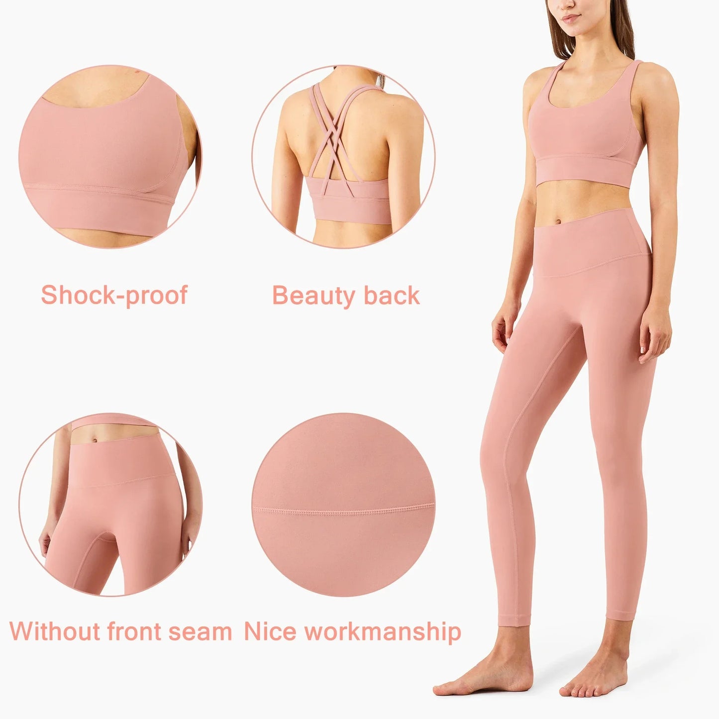 Seamless Leggings Workout SET